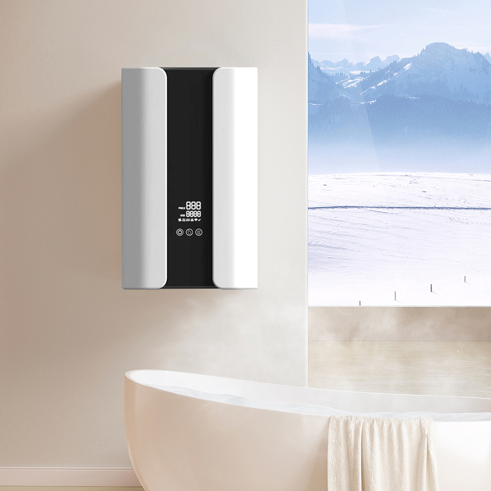 Vægmonteret 300 CADR Air Fresh Ventilation Device Medical Air Purifier YY-B-300