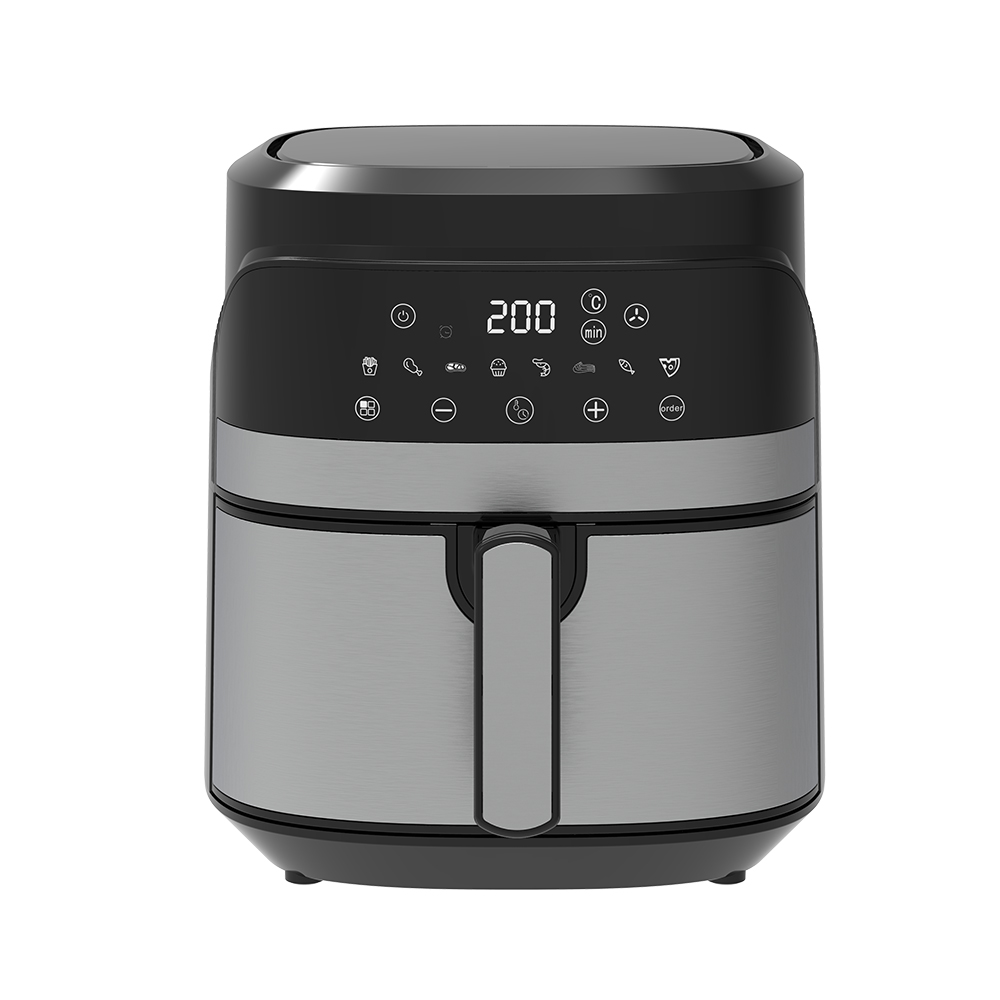 5,5L Touch Panel Digital temperatur Timer Control Air Fryer Yyzg-550As