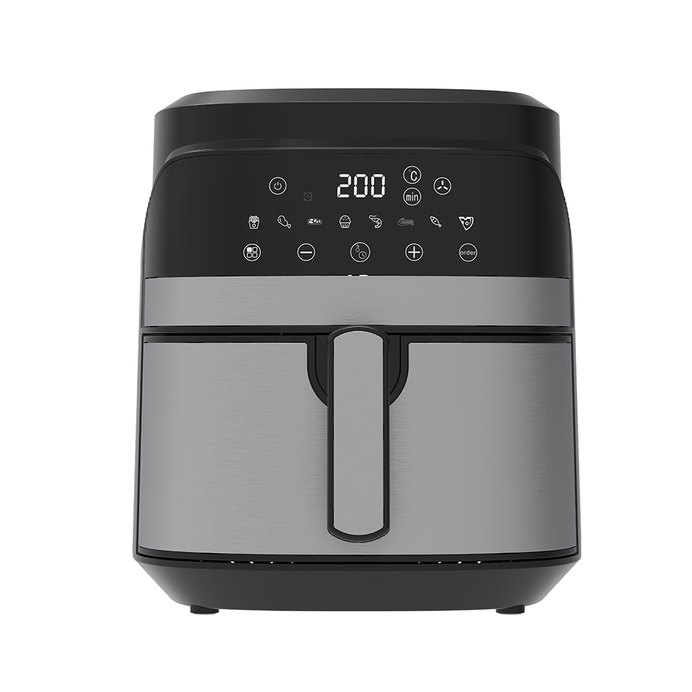 5,5L Touch Panel Digital temperatur Timer Control Air Fryer Yyzg-550As