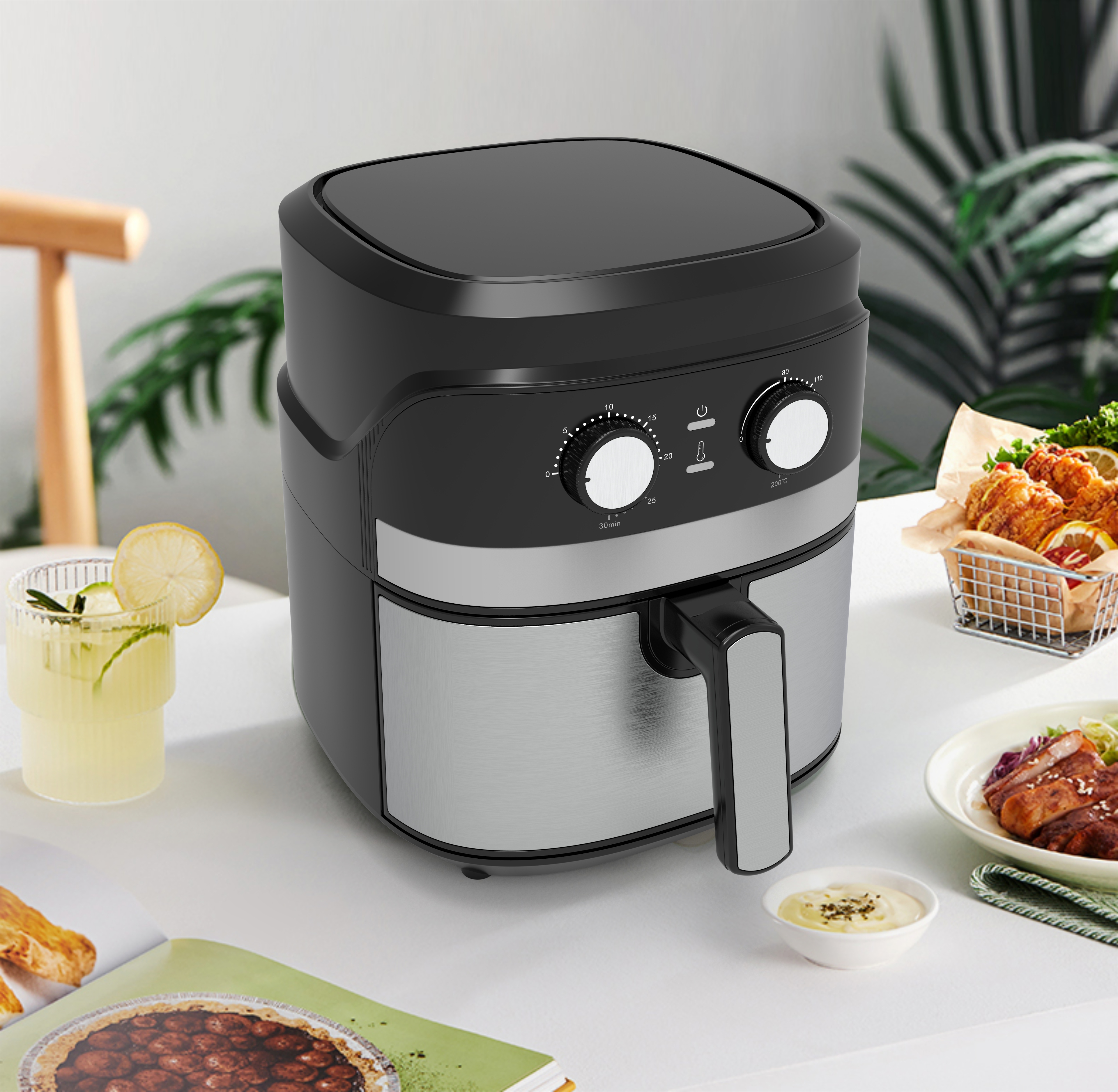 Kitchen Air Fryer: Hvordan man spiser sundere ved at bevare flere næringsstoffer?